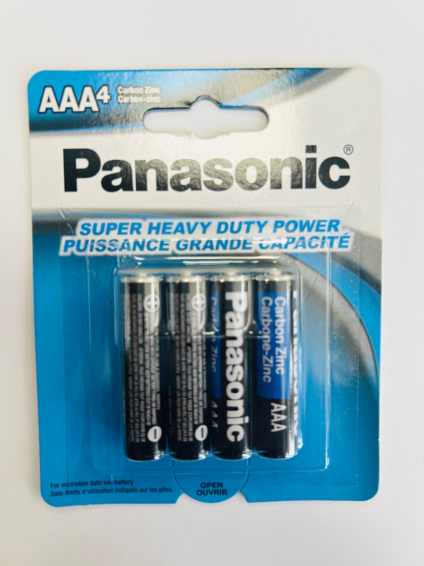 PANASONIC AAA BATTERIES 4Pk