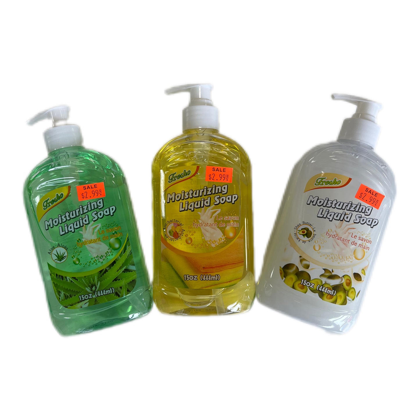 Fresho Moisturizing Liquid Soap Collection (2 for $5)