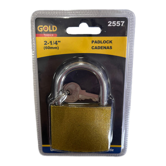 Gold Tools Padlock (2-1/4”, 60mm)