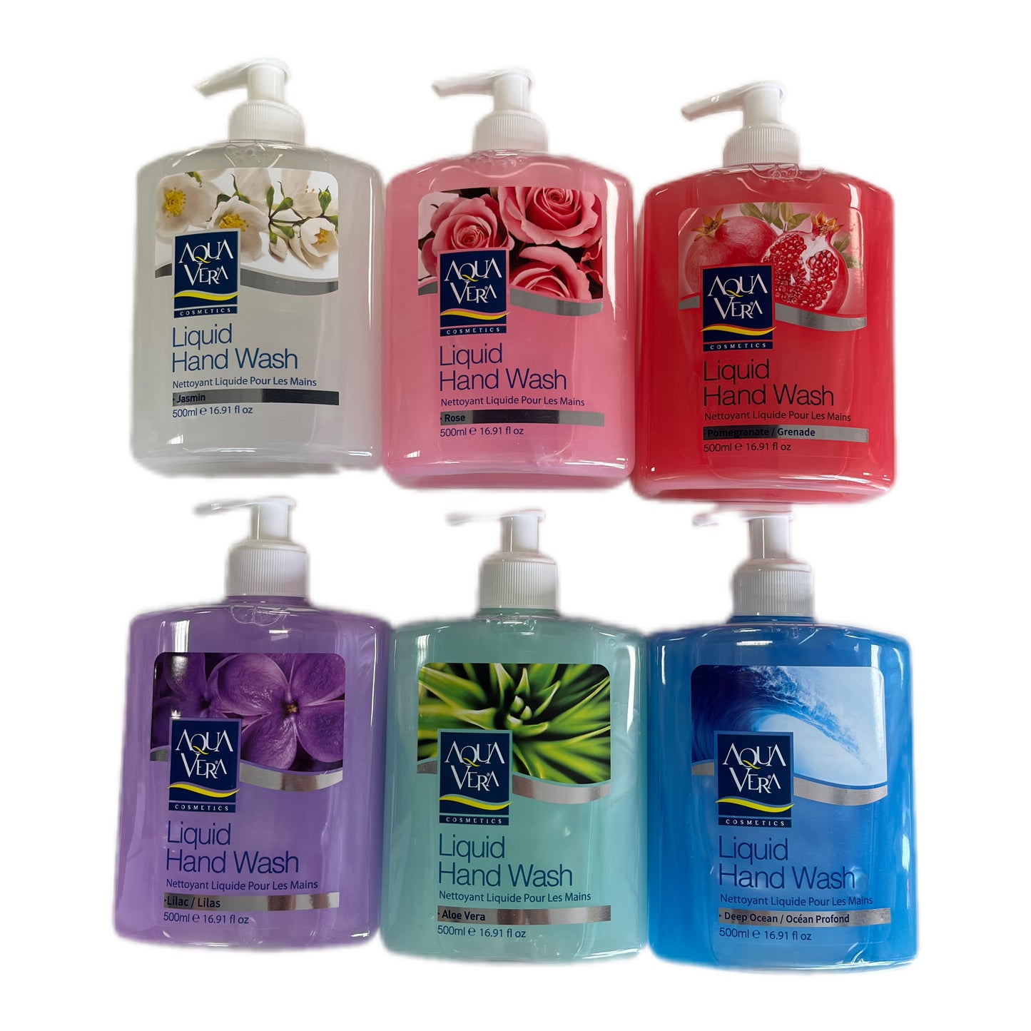 Aqua Vera Liquid Hand Wash Collection (2 for $6