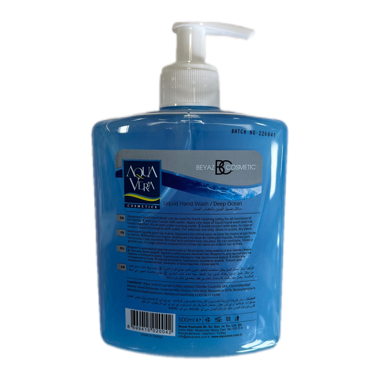 Aqua Vera Liquid Hand Wash Collection (2 for $6