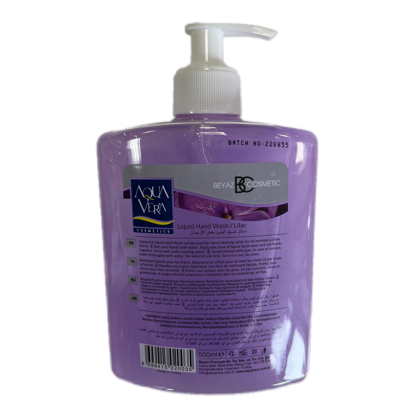 Aqua Vera Liquid Hand Wash Collection (2 for $6