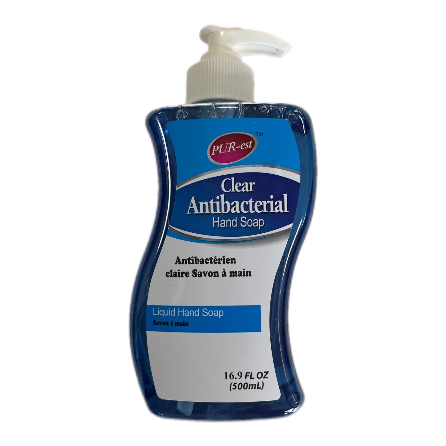 PUR-est Antibacterial Hand Soap - Clear & Gold (500mL)