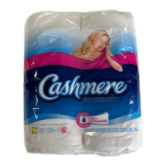 Cashmere 2-Ply Bathroom Tissue - 4 Rolls